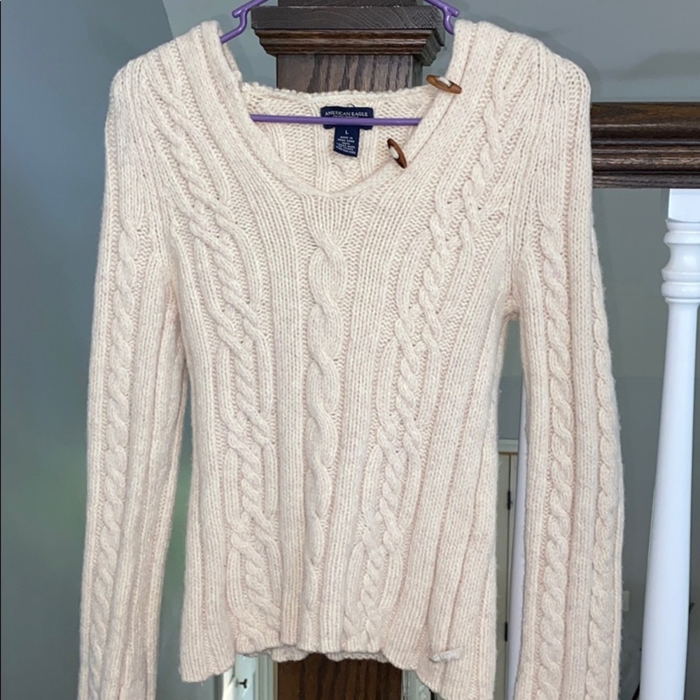 american eagle sweater jacket!!
